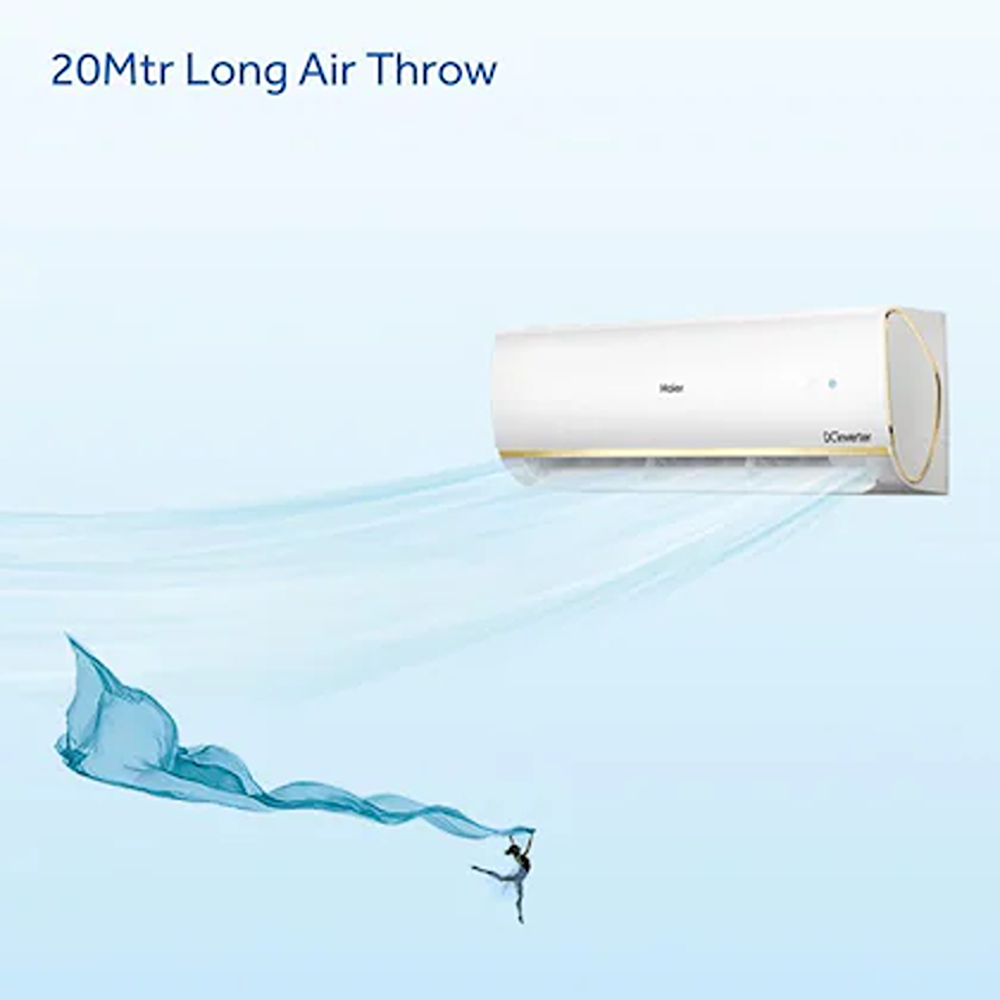 Haier 1.5 Ton 3 Star 7 in 1 Convertible Inverter Split Air Conditioner