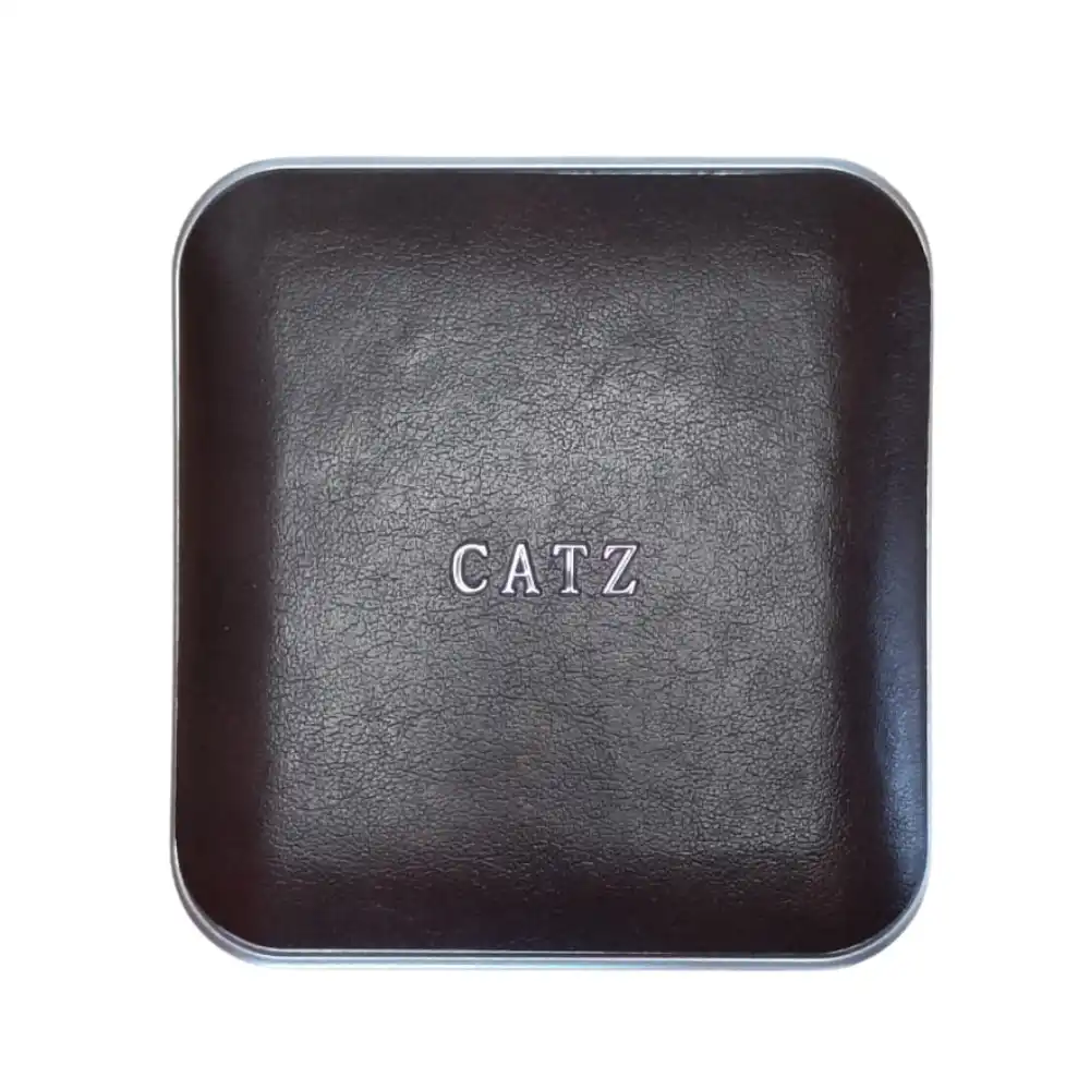Catz 10000mAh Leather Power Bank- Black