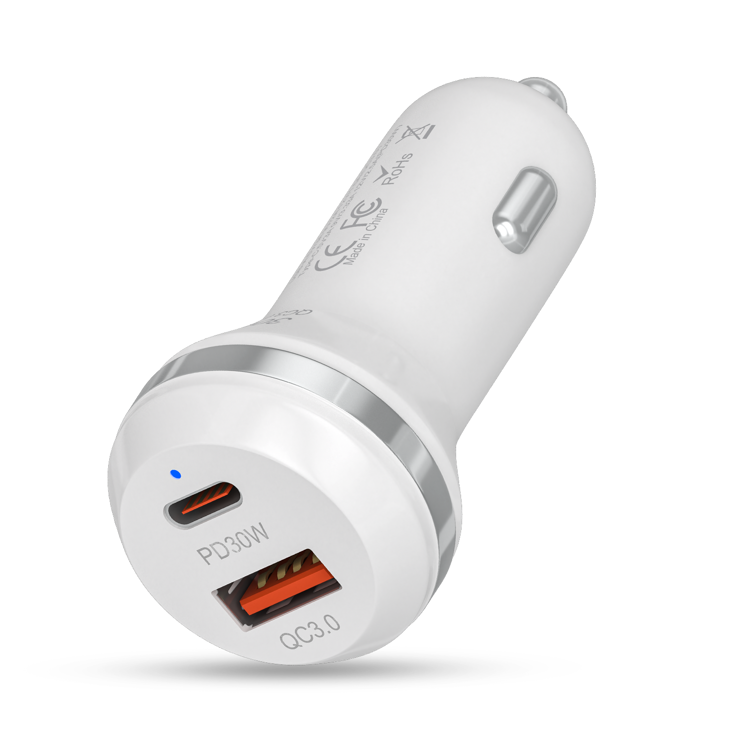 Tempt Electramax 48W Car Charger with Dual Ports