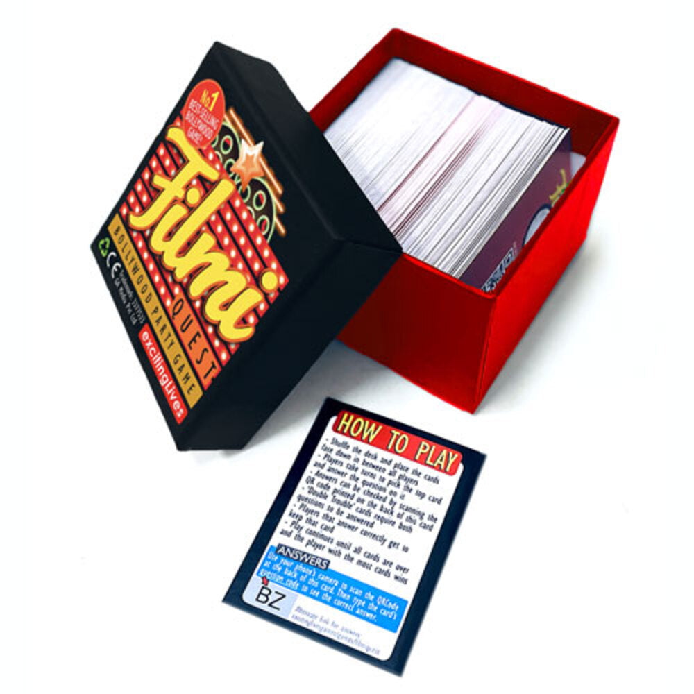 Exciting Lives Filmi Quest Bollywood Party Card Game 
