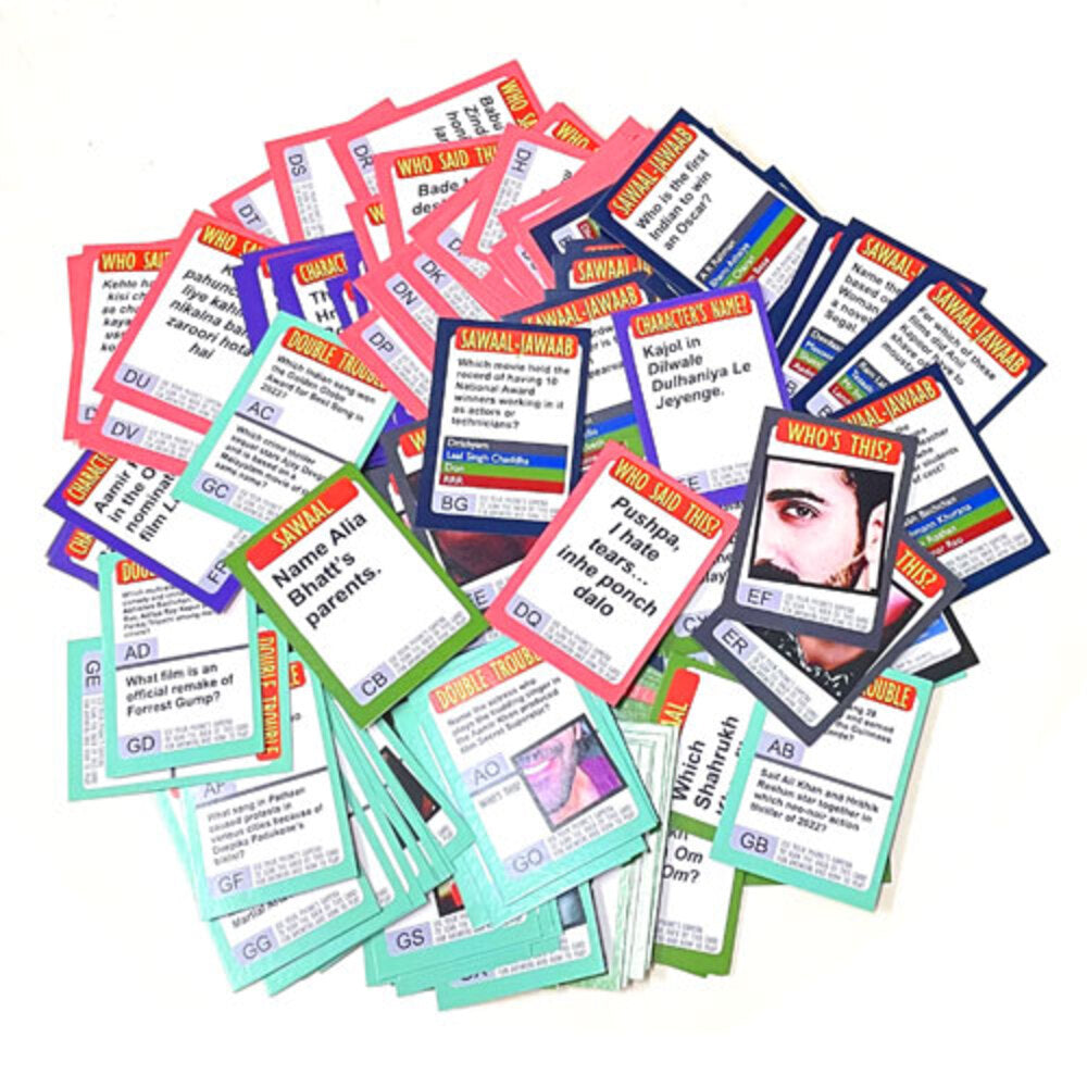 Exciting Lives Filmi Quest Bollywood Party Card Game 