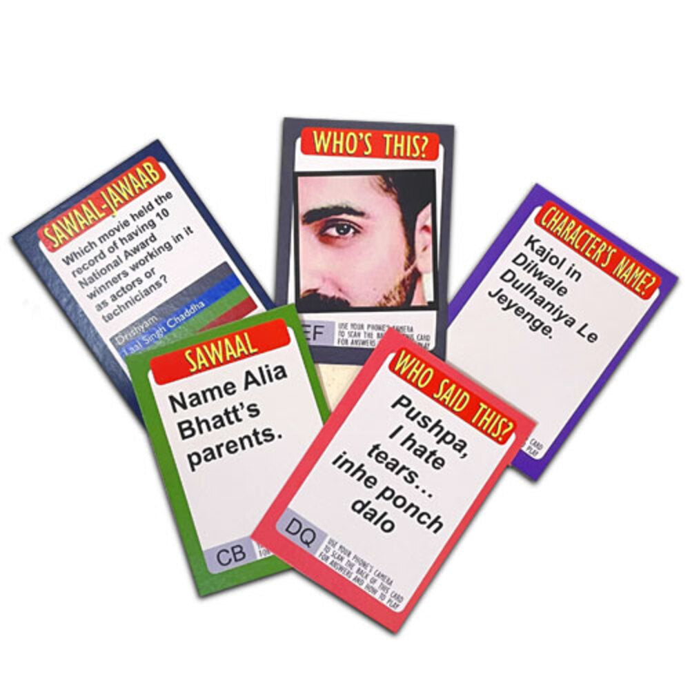 Exciting Lives Filmi Quest Bollywood Party Card Game 