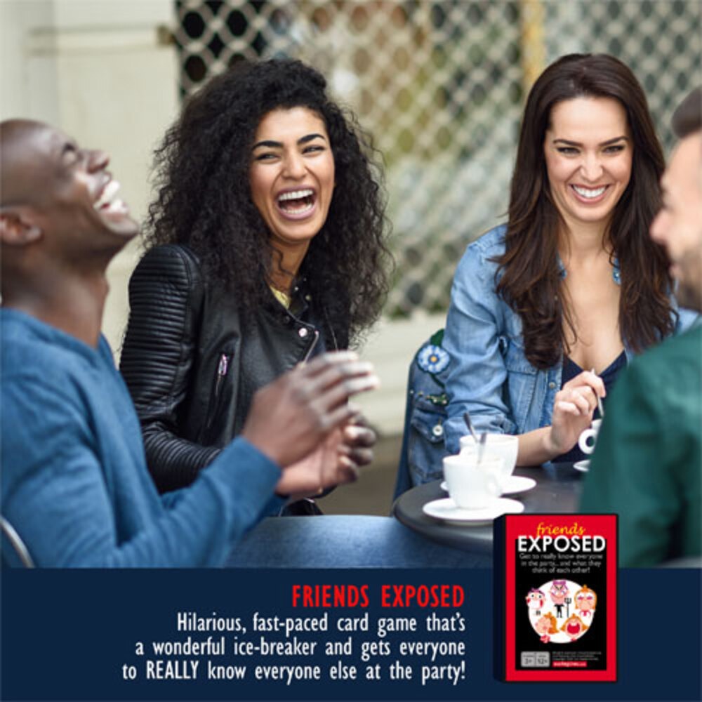 Exciting Lives Friends Exposed Party Card Game