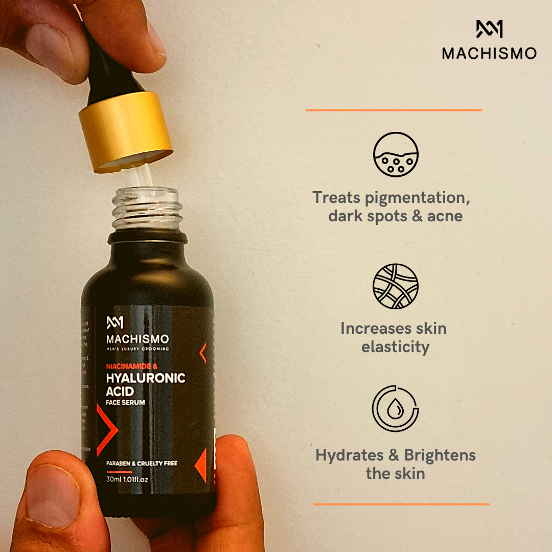 NIACINAMIDE & HYALURONIC ACID FACE SERUM-30ml