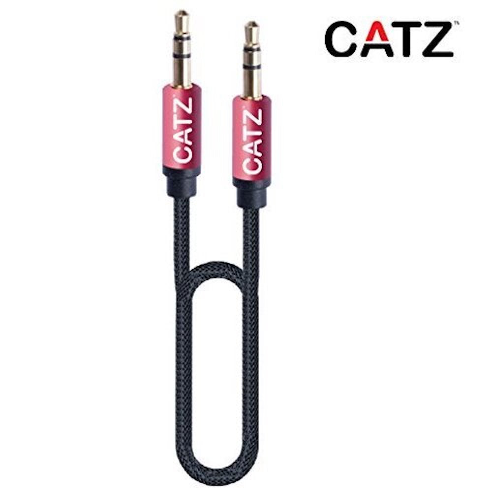 Catz Rugged Aux Stereo Cable Silver 2M