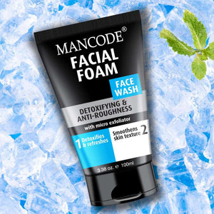 Mancode Face Wash Detoxifying & Anti Roughness- 100ml (Pack of 2)