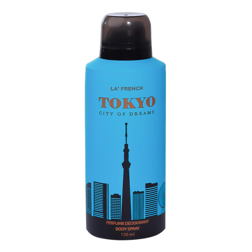 LA' French Tokyo City of Dream Long Lasting Deodorant-150ml