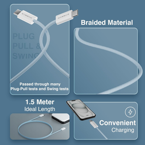 Hammer 65W Type C to Type C Fast Charging Cable 