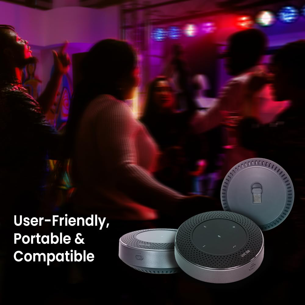 PeopleLink UVC35-B Wireless Bluetooth Speaker