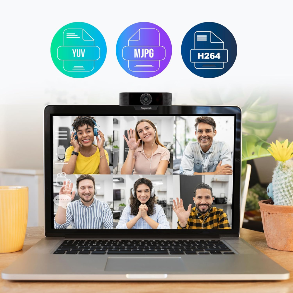 PeopleLink Nebula C30 Webcam - Black