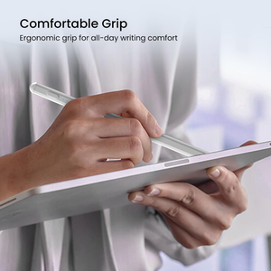 Portronics Glide Stylus Pencil with Palm Rejection & Angle Tilt Sensitivity - White