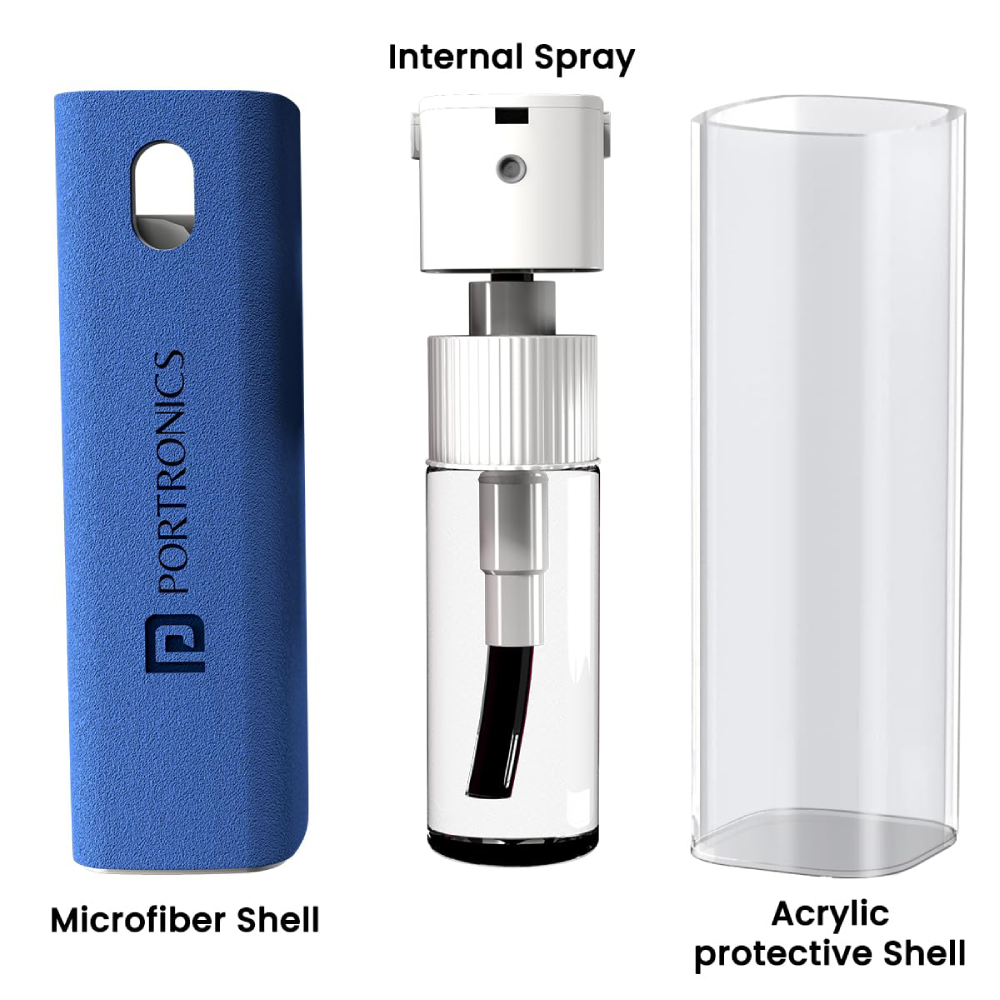 Portronics Swipe 2 Screen Cleaner - Blue