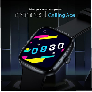 Timex iConnect Calling Ace 1.83" Display Bluetooth Calling Smartwatch