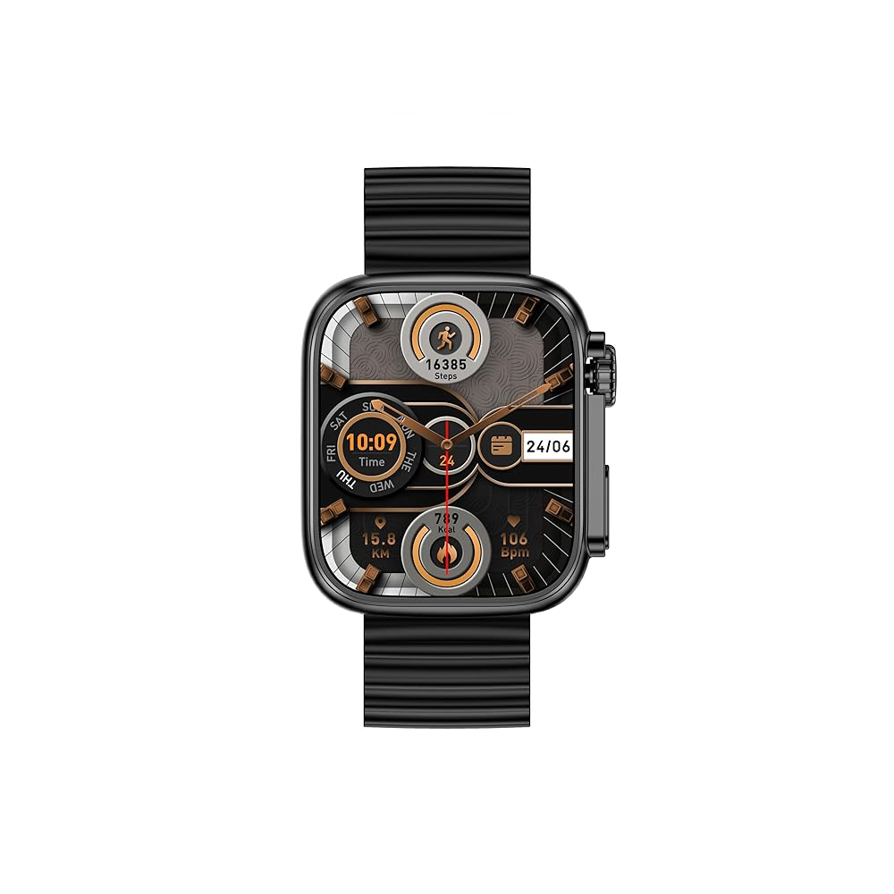 Timex iConnect Edge 1.83" Display Bluetooth Calling Smartwatch