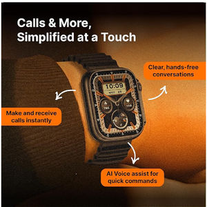 Timex iConnect Edge 1.83" Display Bluetooth Calling Smartwatch