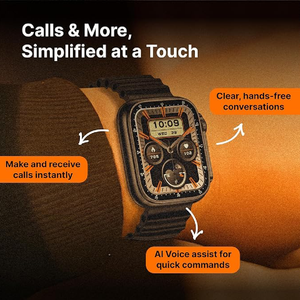 Timex iConnect Edge 1.83" Display Bluetooth Calling Smartwatch