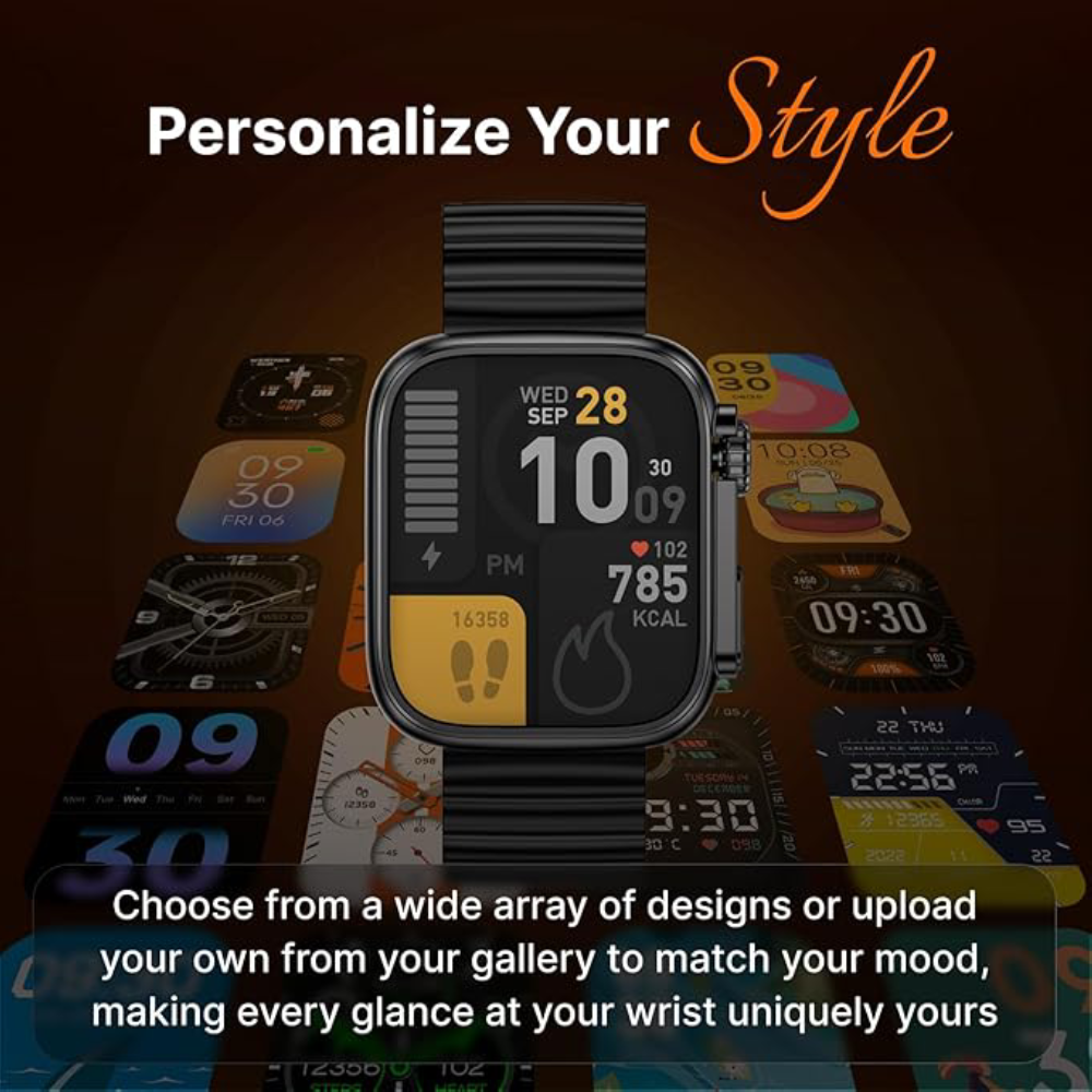 Timex iConnect Edge 1.83" Display Bluetooth Calling Smartwatch