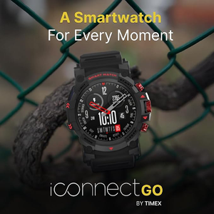 Timex iConnect Go 1.38" Display Bluetoth Calling Smartwatch