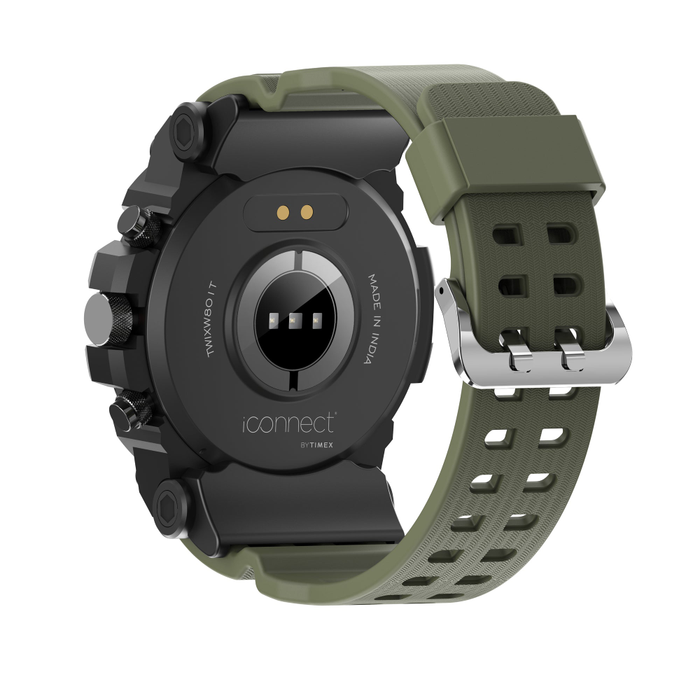 Timex iConnect Go 1.38" Display Bluetoth Calling Smartwatch
