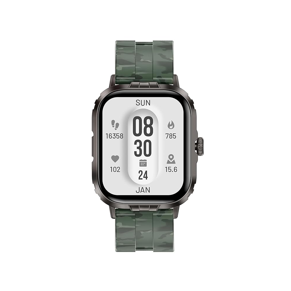 Timex iConnect Go Plus 1.83" Display Bluetooth Calling Smartwatch 