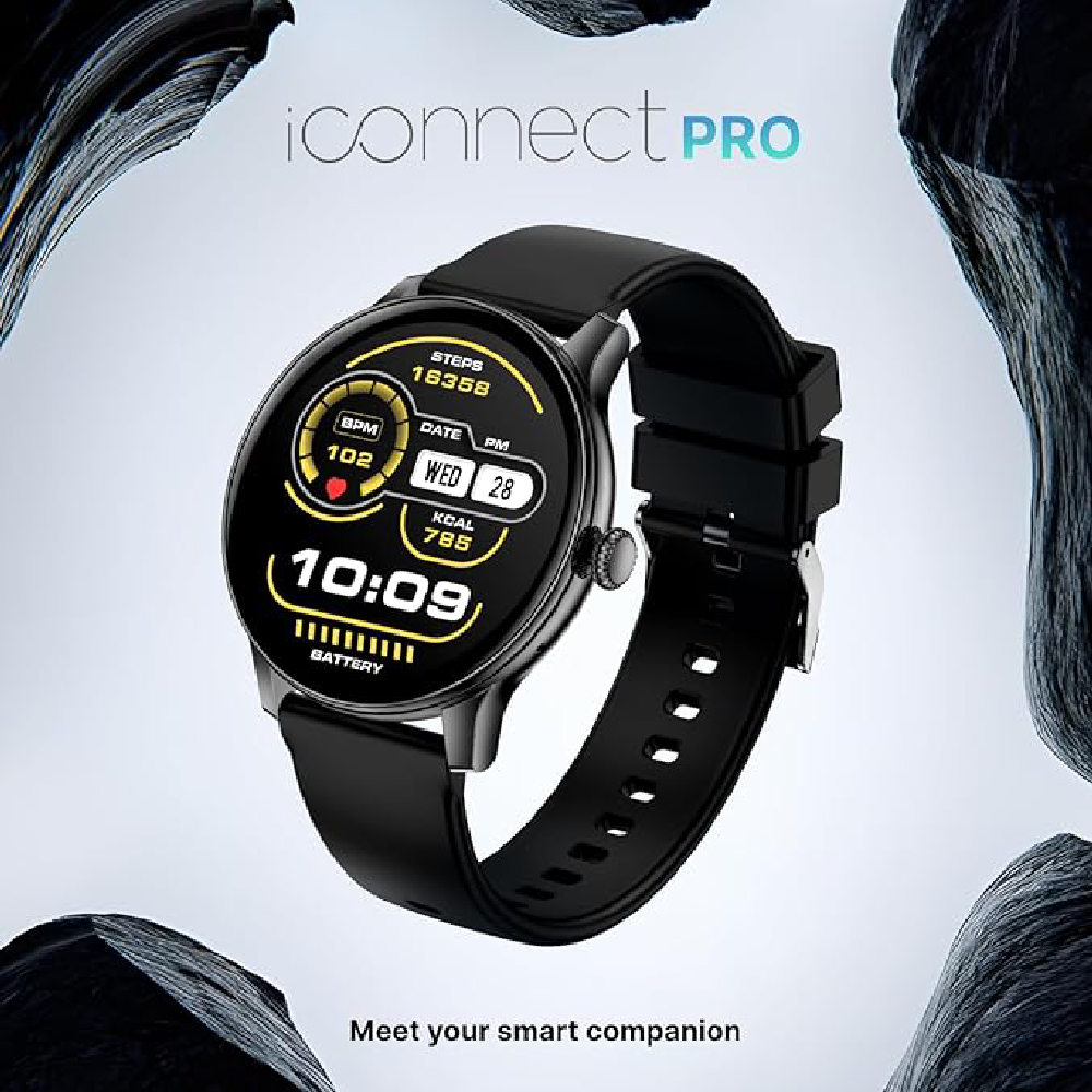 Timex iConnect Pro 1.38" Display Bluetooth Calling Smartwatch