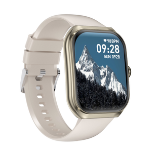 Timex Smart Progen 1.95" Curved Amoled Display Bluetooth Calling Smartwatch