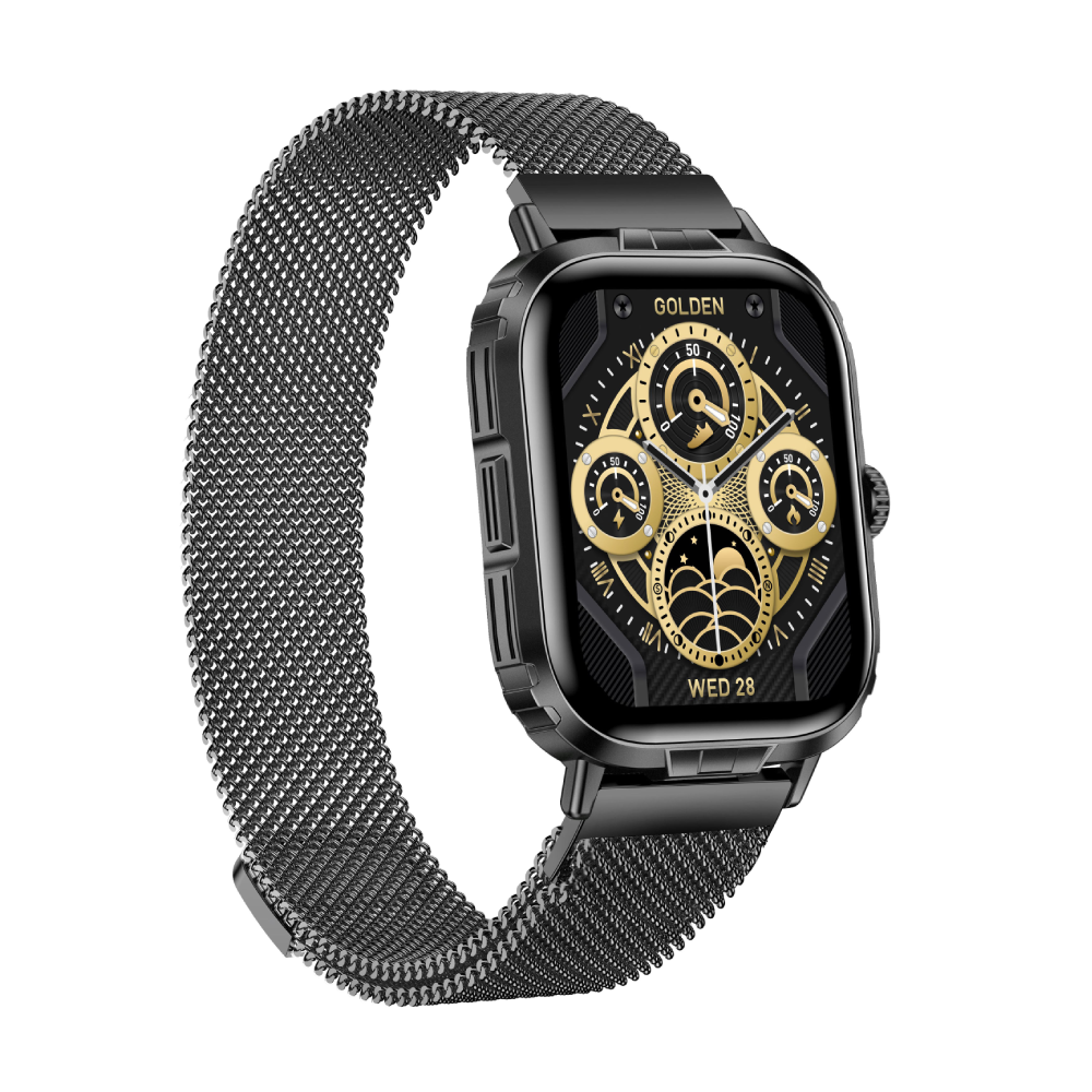 Timex iConnect Go Plus 1.83" Display Bluetooth Calling Smartwatch 