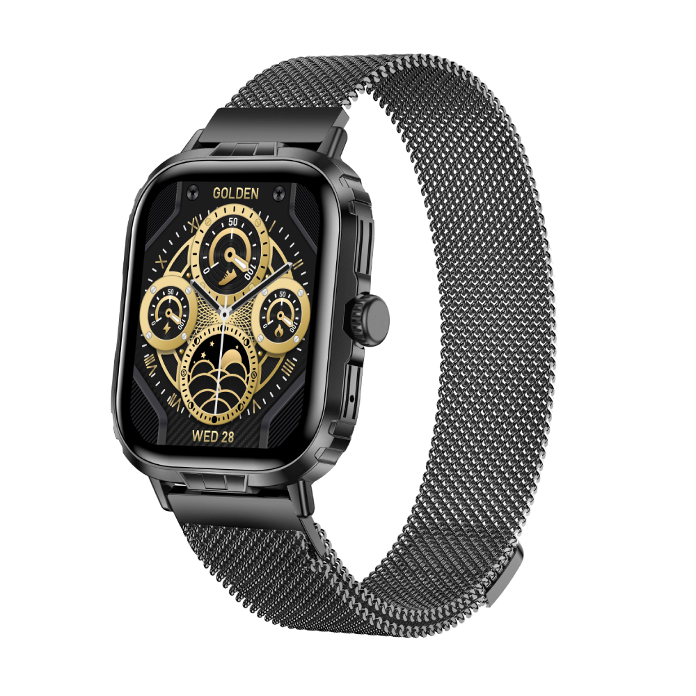 Timex iConnect Go Plus 1.83" Display Bluetooth Calling Smartwatch 