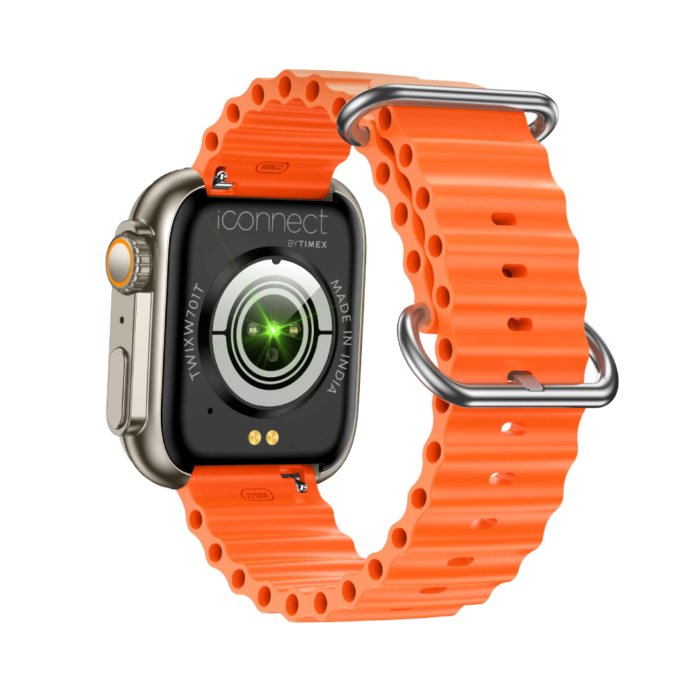 Timex iConnect Edge 1.83" Display Bluetooth Calling Smartwatch