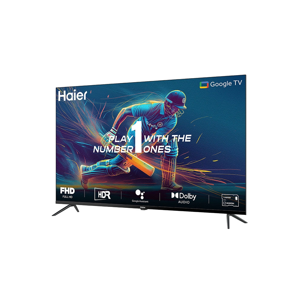 Haier 43" Full HD LED Google TV with Google Assistant - LE43K800GT - Grey