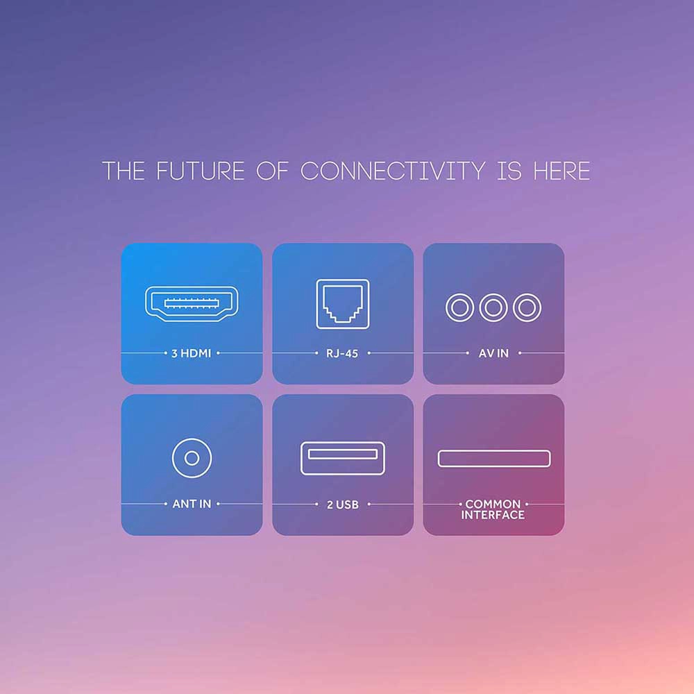 Haier 43" Full HD LED Google TV with Google Assistant - LE43K800GT - Grey