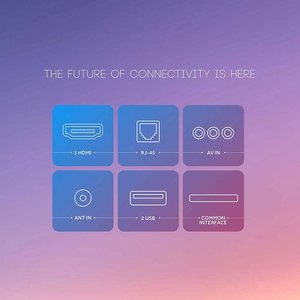 Haier 43" Full HD LED Google TV with Google Assistant - LE43K800GT - Grey