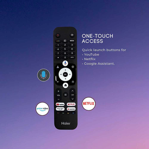 Haier 43" Full HD LED Google TV with Google Assistant - LE43K800GT - Grey