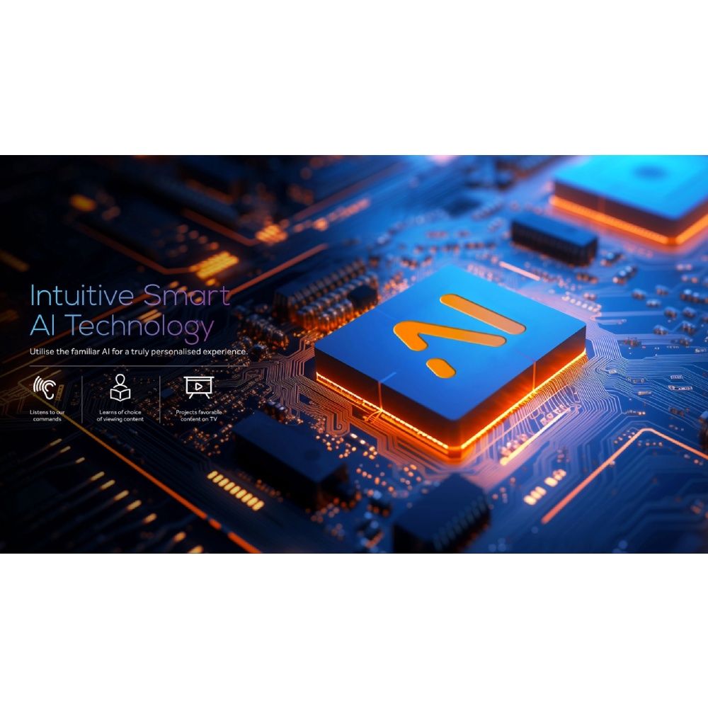 Haier 43" Full HD LED Google TV with Google Assistant - LE43K800GT - Grey