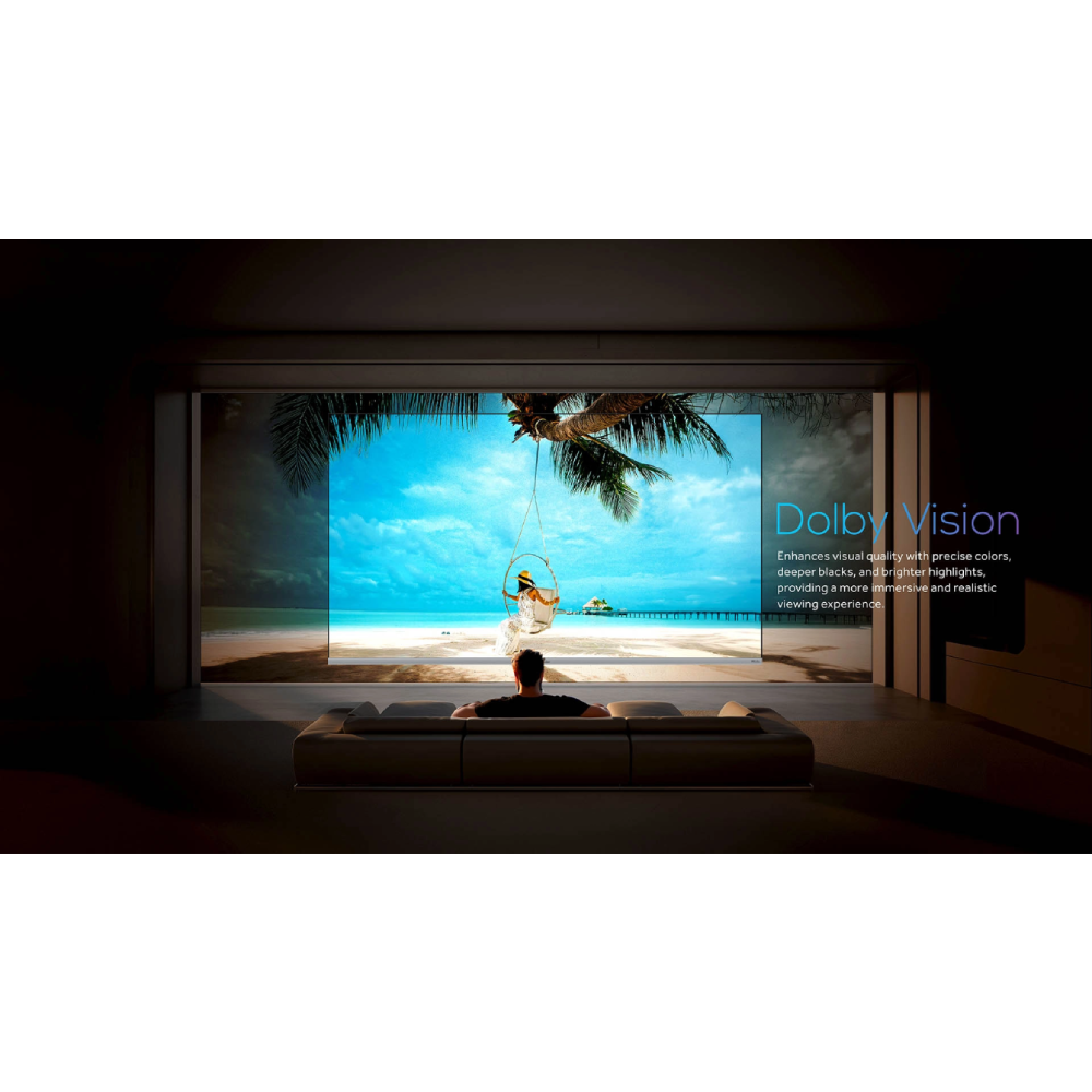 Haier 50" 4K Smart DLED Google TV with Hands Free Voice Control - 50P7GT - Grey