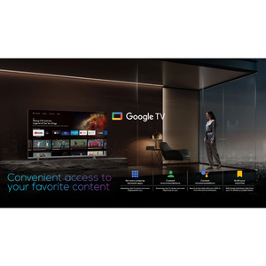 Haier 50" 4K Smart DLED Google TV with Hands Free Voice Control - 50P7GT - Grey