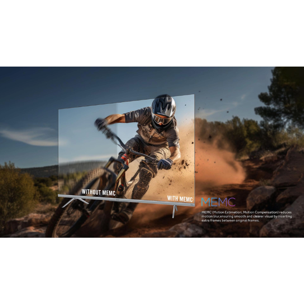 Haier 50" 4K Smart DLED Google TV with Hands Free Voice Control - 50P7GT - Grey