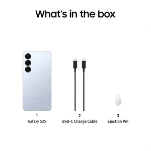 Samsung Galaxy S25 5G (12 GB RAM, 512 GB Storage) - Icy Blue