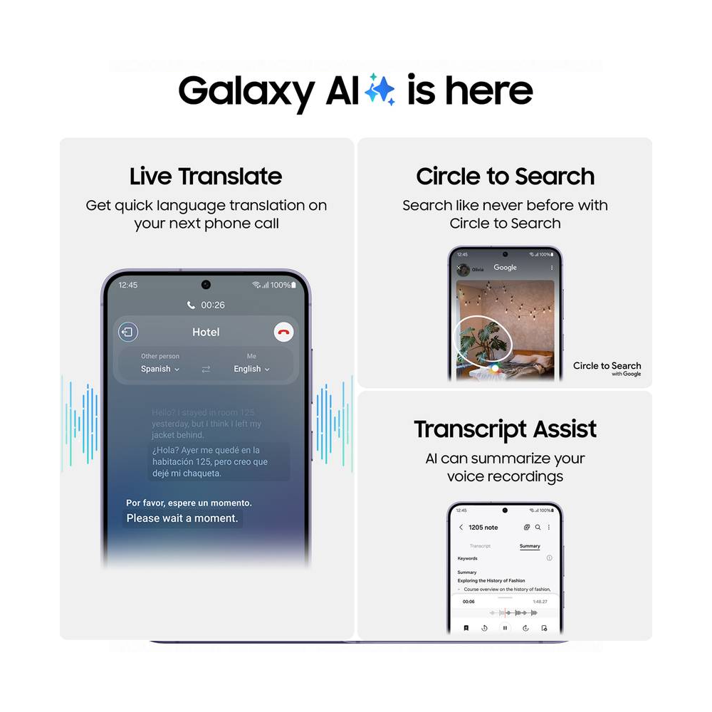 Samsung Galaxy S24 5G (8 GB RAM, 512 GB Storage) - Onyx Black