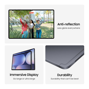 Samsung Galaxy Tab S10 Ultra | MediaTek Dimensity 9300 |12 GB RAM | 512 GB ROM | 36.99 cms (14.6 inch) 2960 x 1848 Pixels WQXGA+ Dynamic Amoled 2X Display | Wifi  - Moonstone Gray