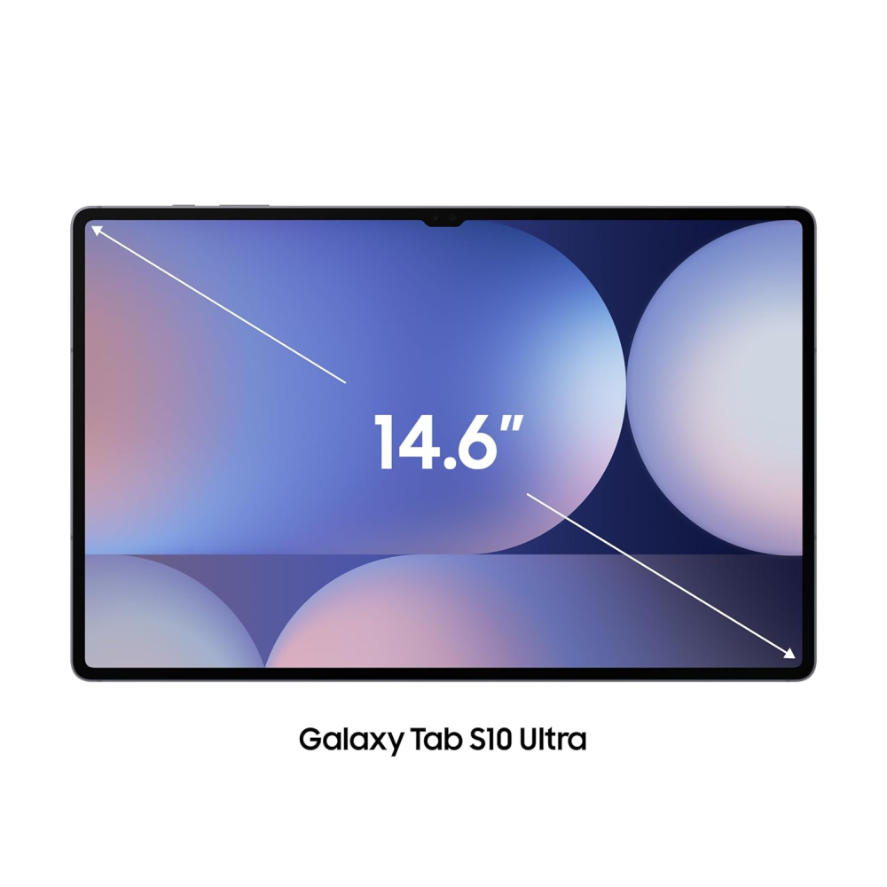Samsung Galaxy Tab S10 Ultra | MediaTek Dimensity 9300 |12 GB RAM | 512 GB ROM | 36.99 cms (14.6 inch) 2960 x 1848 Pixels WQXGA+ Dynamic Amoled 2X Display | Wifi  - Moonstone Gray