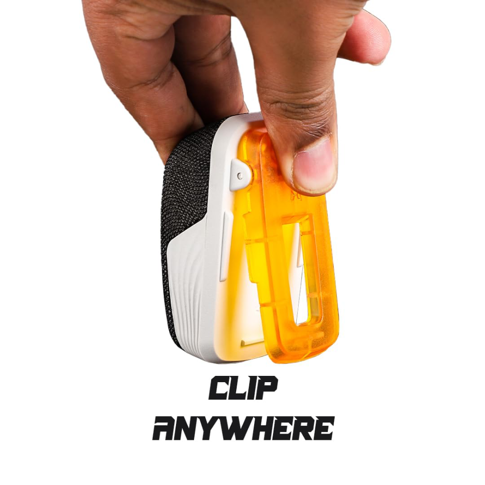 Arctic Fox Jet Waterproof Bluetooth Travel Speaker - White