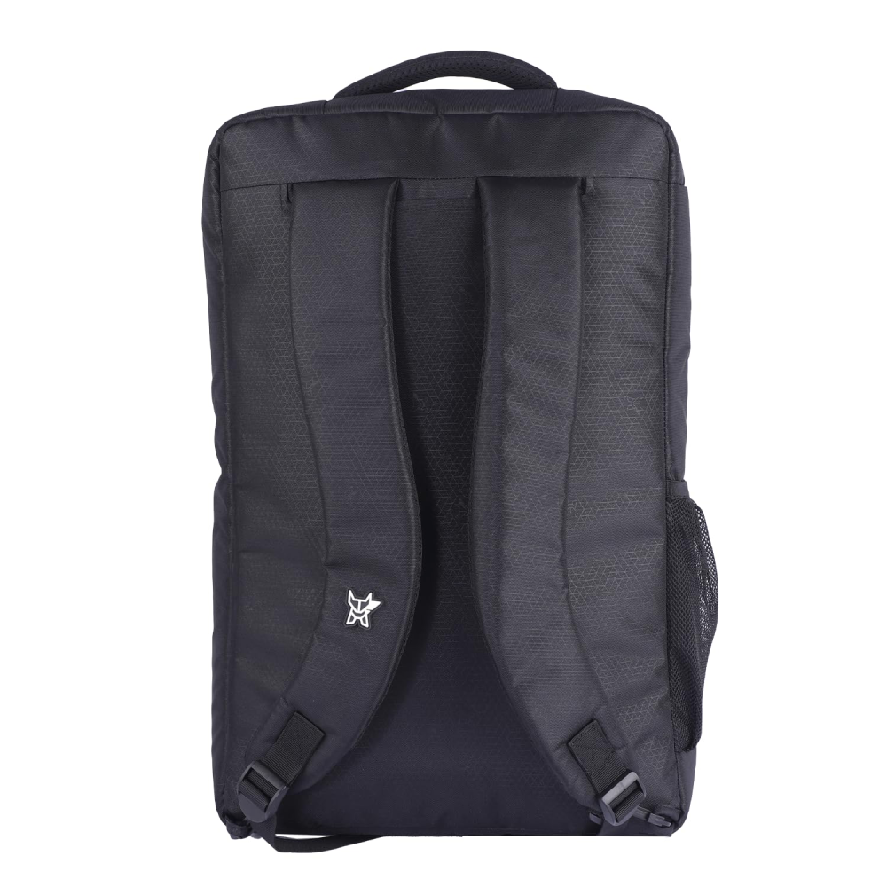 Arctic Fox 45L Rainbow Duffel Bag Cum Backpack - Black