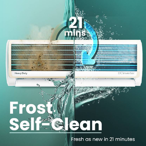 Haier 1 Ton 5 Star Elegante Heavy Duty Hexa Inverter Split Air Conditioner