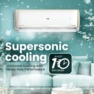 Haier 1 Ton 5 Star Elegante Heavy Duty Hexa Inverter Split Air Conditioner