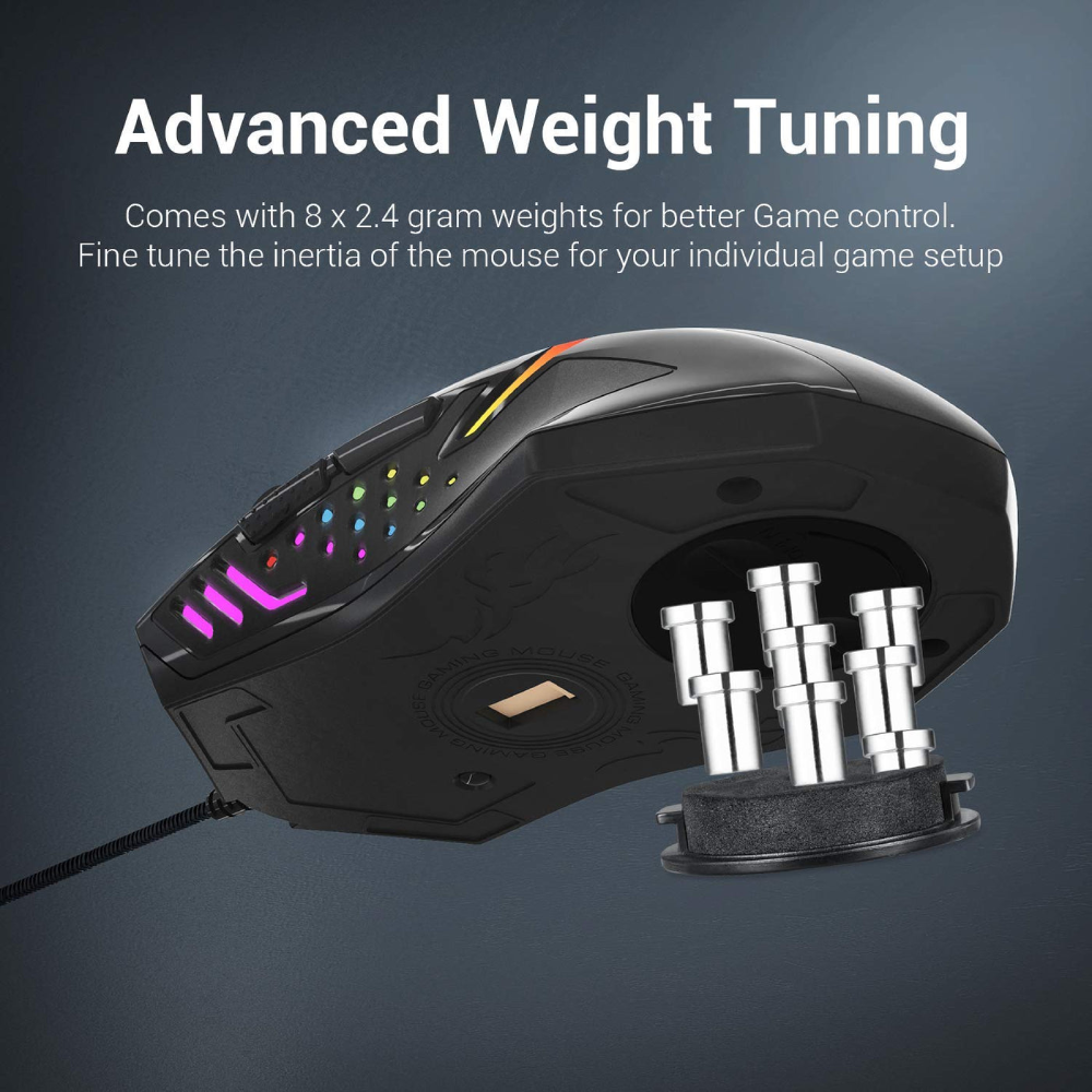 Redragon Centrophorus M601 RGB Wired Mouse 
