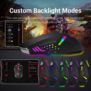 Redragon Centrophorus M601 RGB Wired Mouse 
