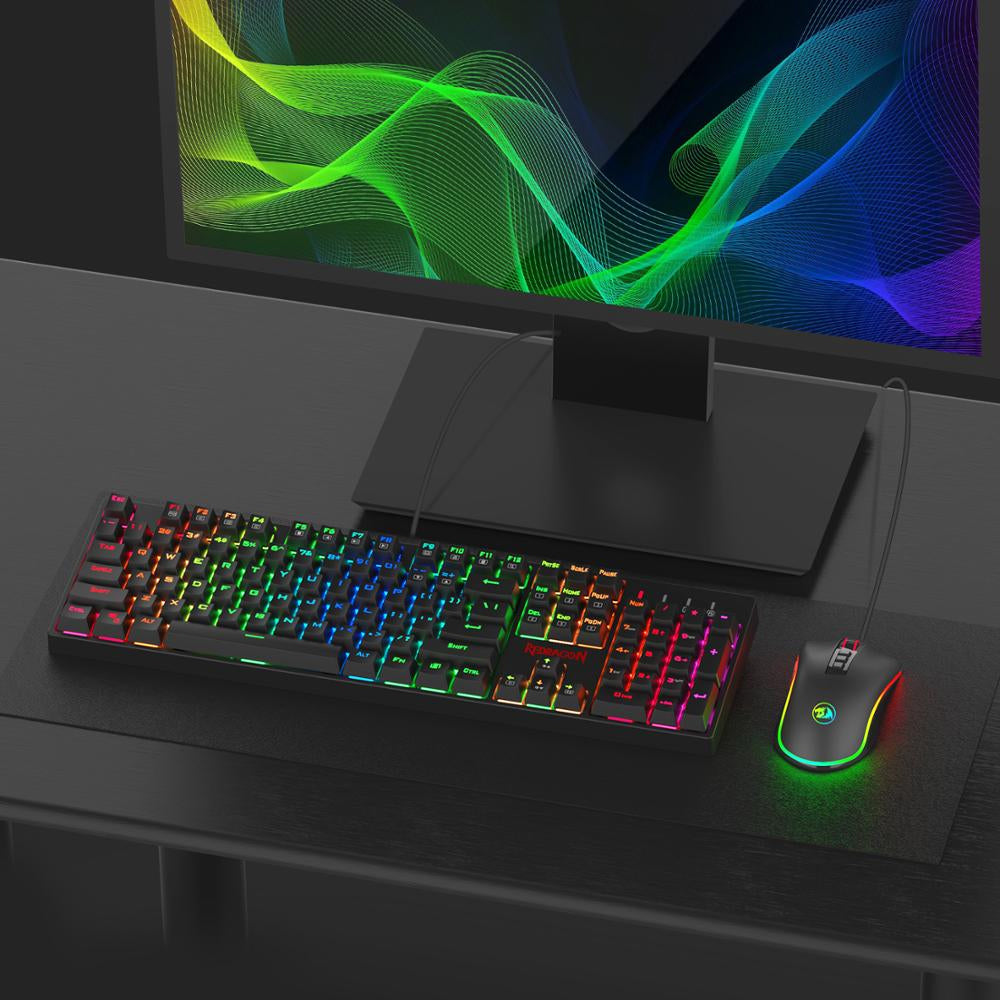 Redragon Surara K582 Wired Mechanical Keyboard - Red Switches