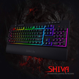 Redragon Shiva K512 Wired Membrane RGB Keyboard - Black