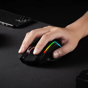Redragon Taipan Pro M810 PRO RGB Wired and Wireless Mouse - Black